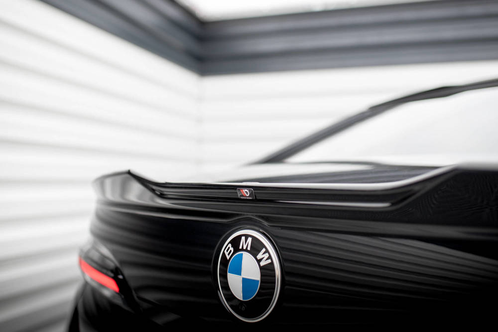 Spoiler BMW 7 Serie G70 M Pakket & M760E Maxton Glans Zwart
