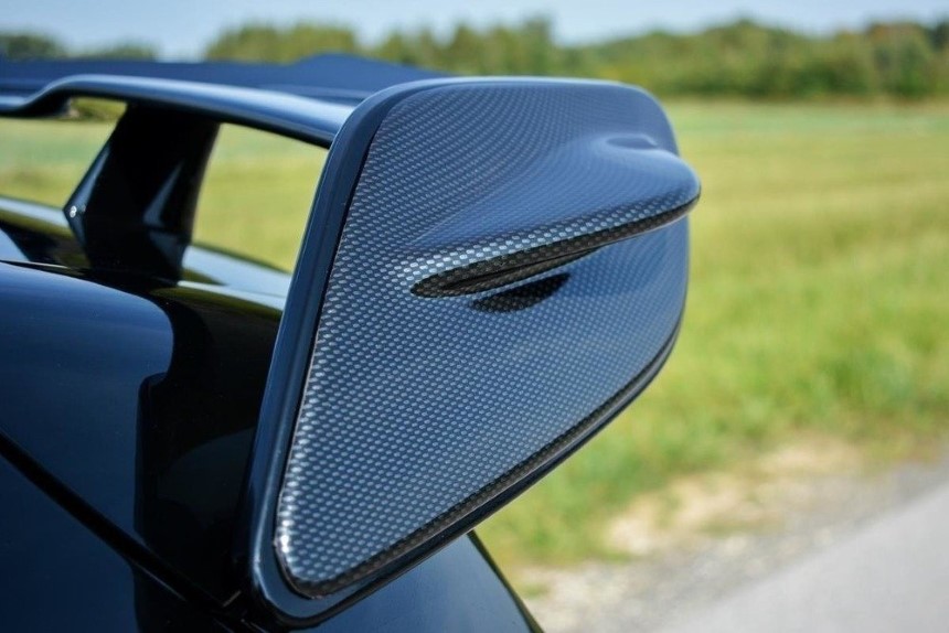 Spoiller zijuitbreiding Mercedes A W176 AMG Maxton Design glans zwart
