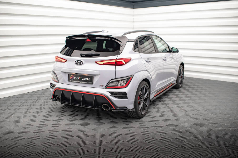 Zijdiffuser V.1 Hyundai Kona N Maxton Glans Zwart