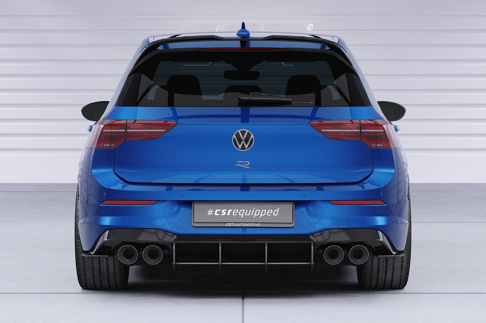 Achterspoiler VW Golf 8 GTI Clubsport / R glans zwart – CSR Automotive