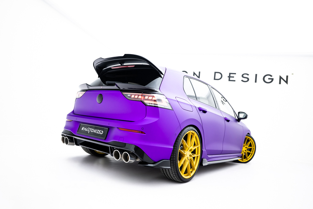 Achterzij Spoilers V.7 Volkswagen Golf R Mk8/ Mk8 Facelift Maxton