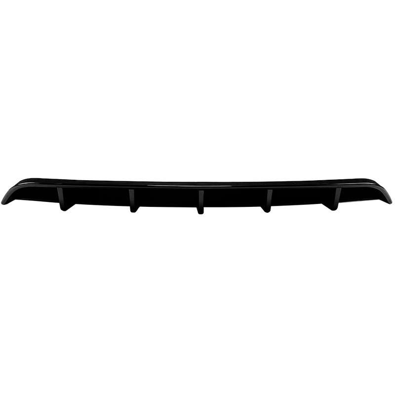 Achterbumperskirt (Blades/Diffusor)  Volkswagen Up! 2011-2016 excl. Facelift (Glanzend Zwart ABS)