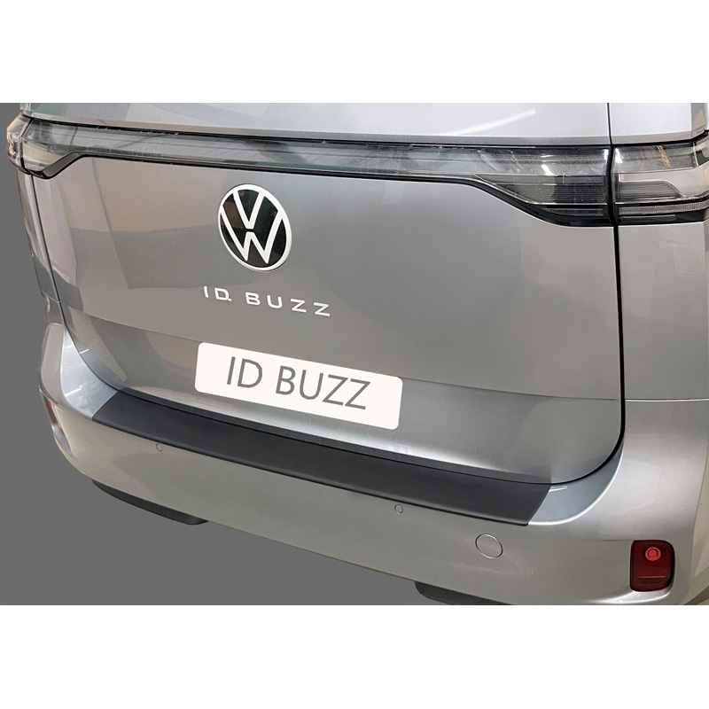 ABS Achterbumper beschermlijst  Volkswagen ID.Buzz 2022- (Achterklep & Achterdeuren) - Zwart