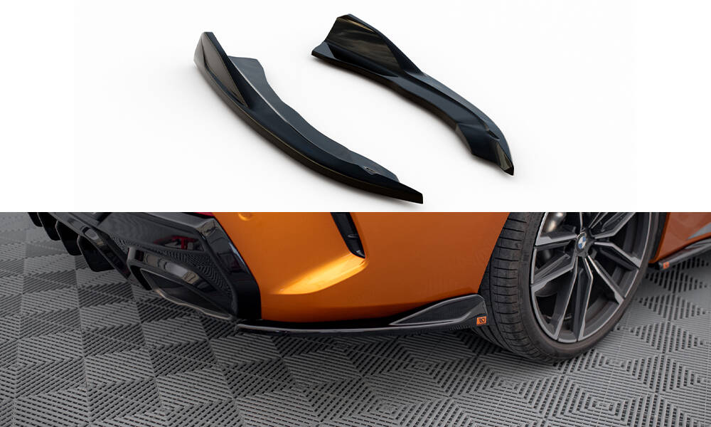Achterzij Spoilers V.6 BMW M440i G22 / G23 / G22 Facelift / G23 Facelift Maxton Glanzend zwart