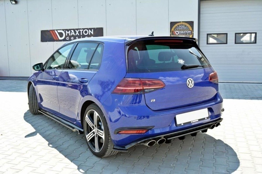 Diffuser VW Golf 7 R Glans Zwart