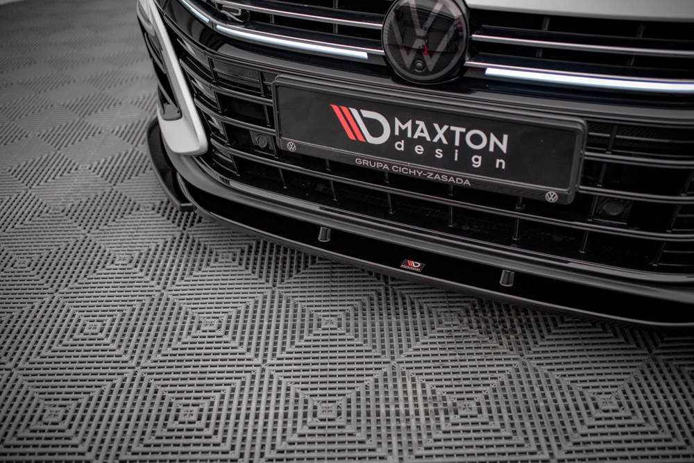 Voorspoiler V.1 Volkswagen Arteon R Maxton Glans Zwart