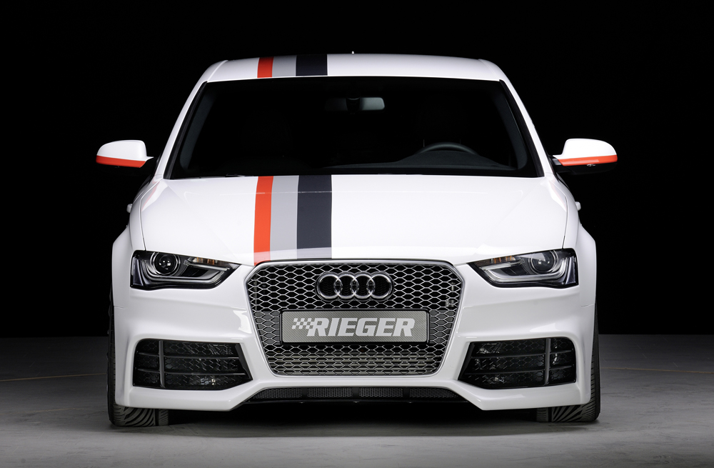 Voorbumper Audi A4/S4 Rieger 2012