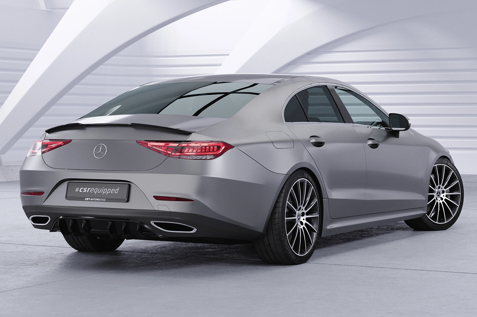 Achterspoiler Mercedes-Benz CLS (C257) Glans Zwart (03/2018 - heden)