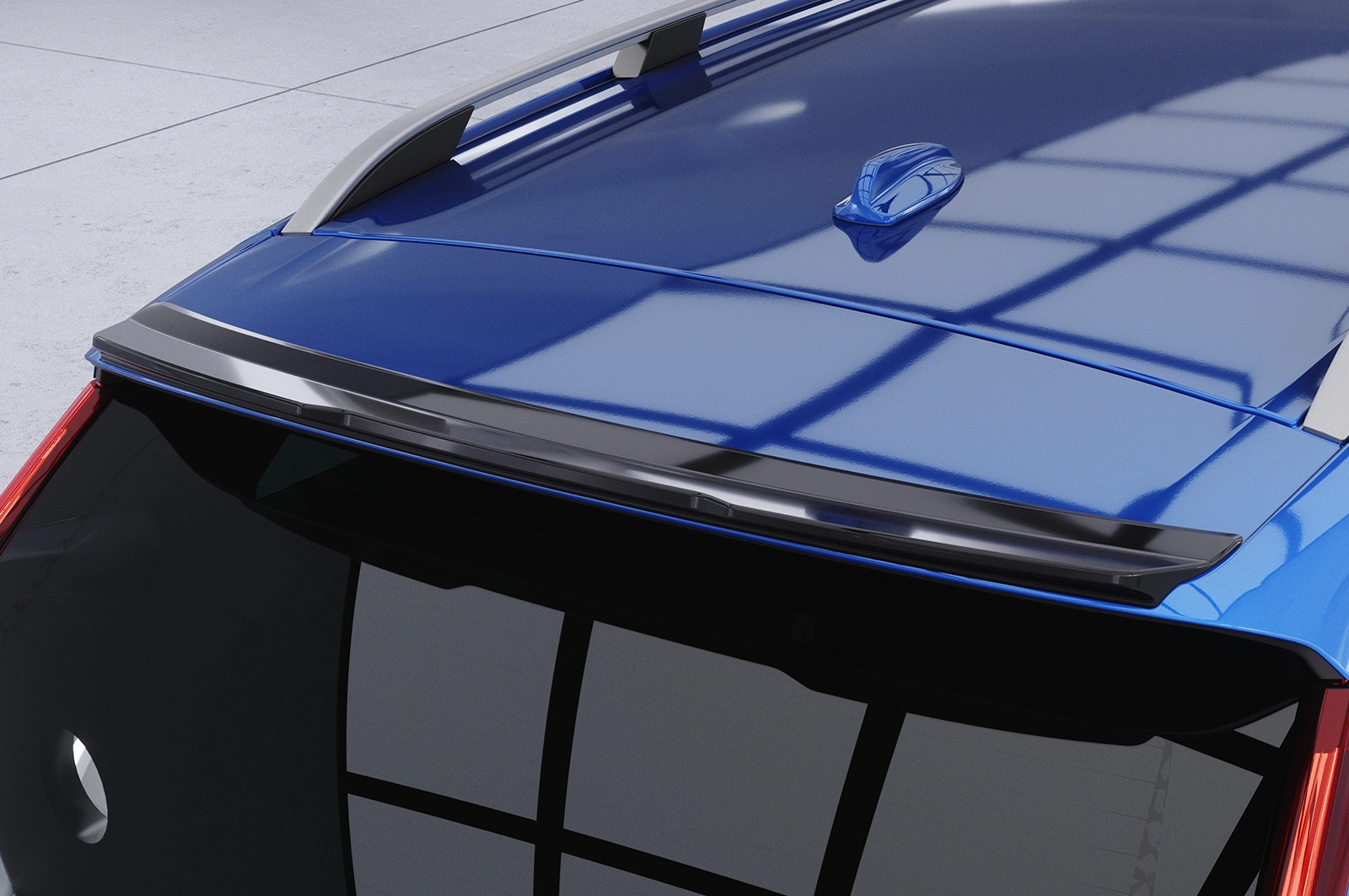 Achterspoiler Volvo XC90 (2. Gen) glans zwart 2015–