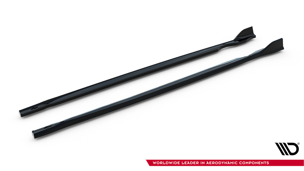 Zijskirts V.4 Volkswagen Golf R Mk8/ Mk8 Facelift Maxton