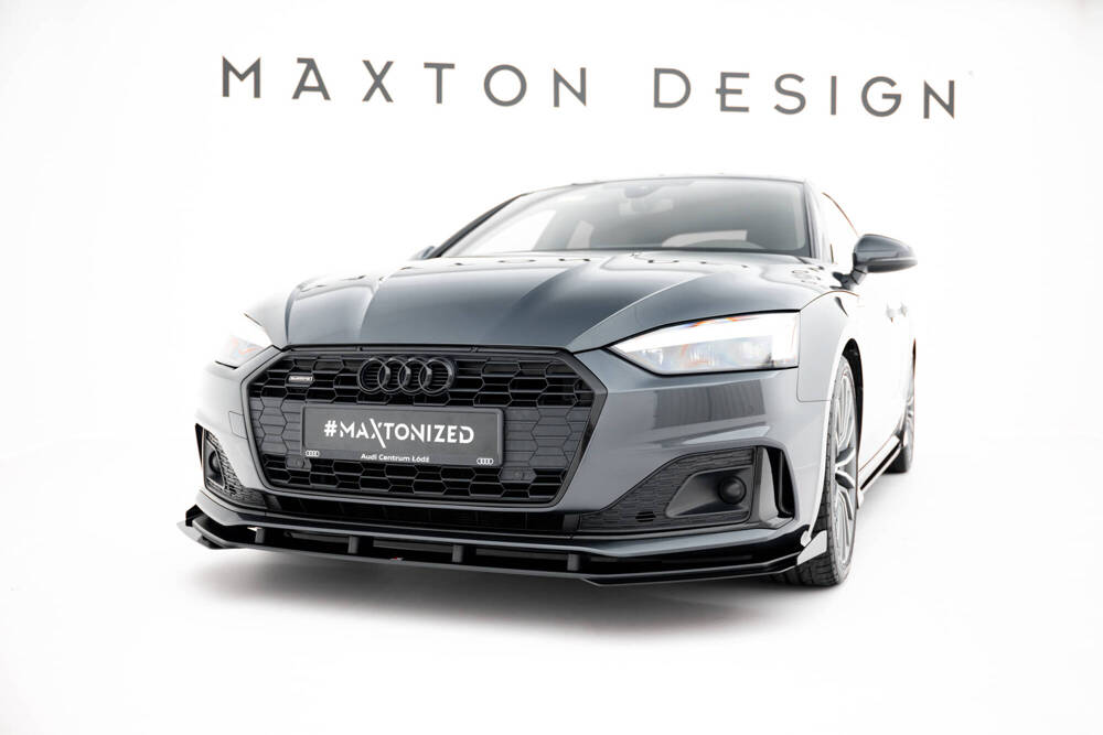 Street Pro Voorspoiler + Flaps Audi A5 F5 Facelift