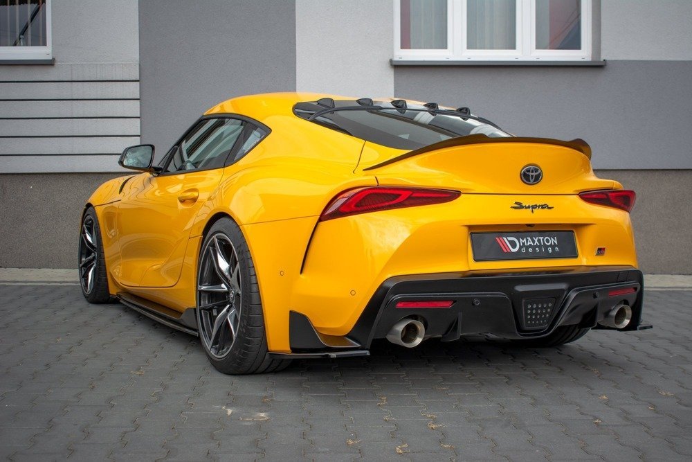 Dakspoiler Vortex Toyota Supra MK5 Maxton Glans Zwart