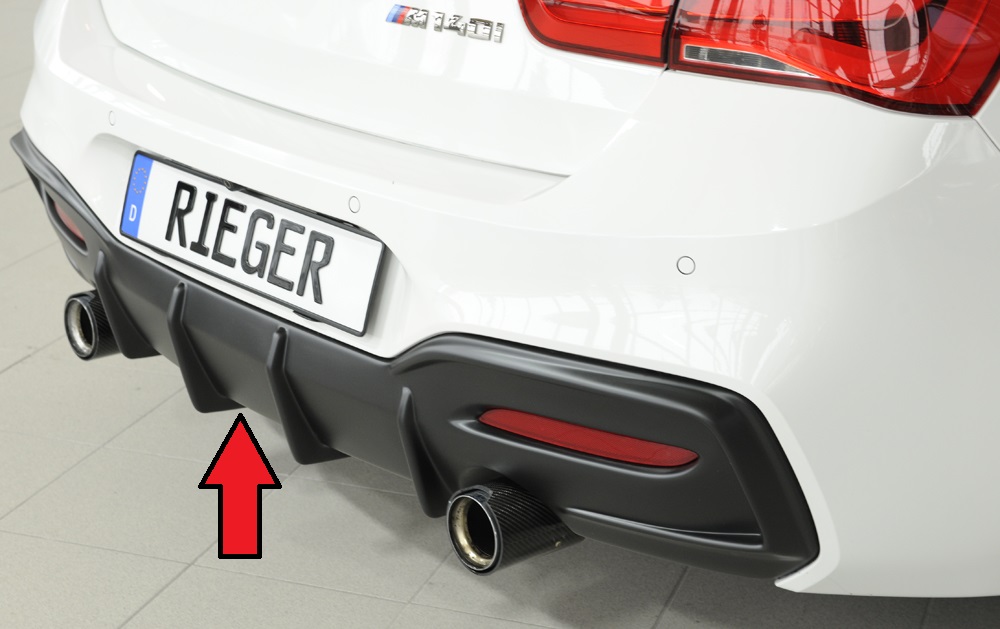 Rieger Spoilerlip Audi A1 8X 2010-
