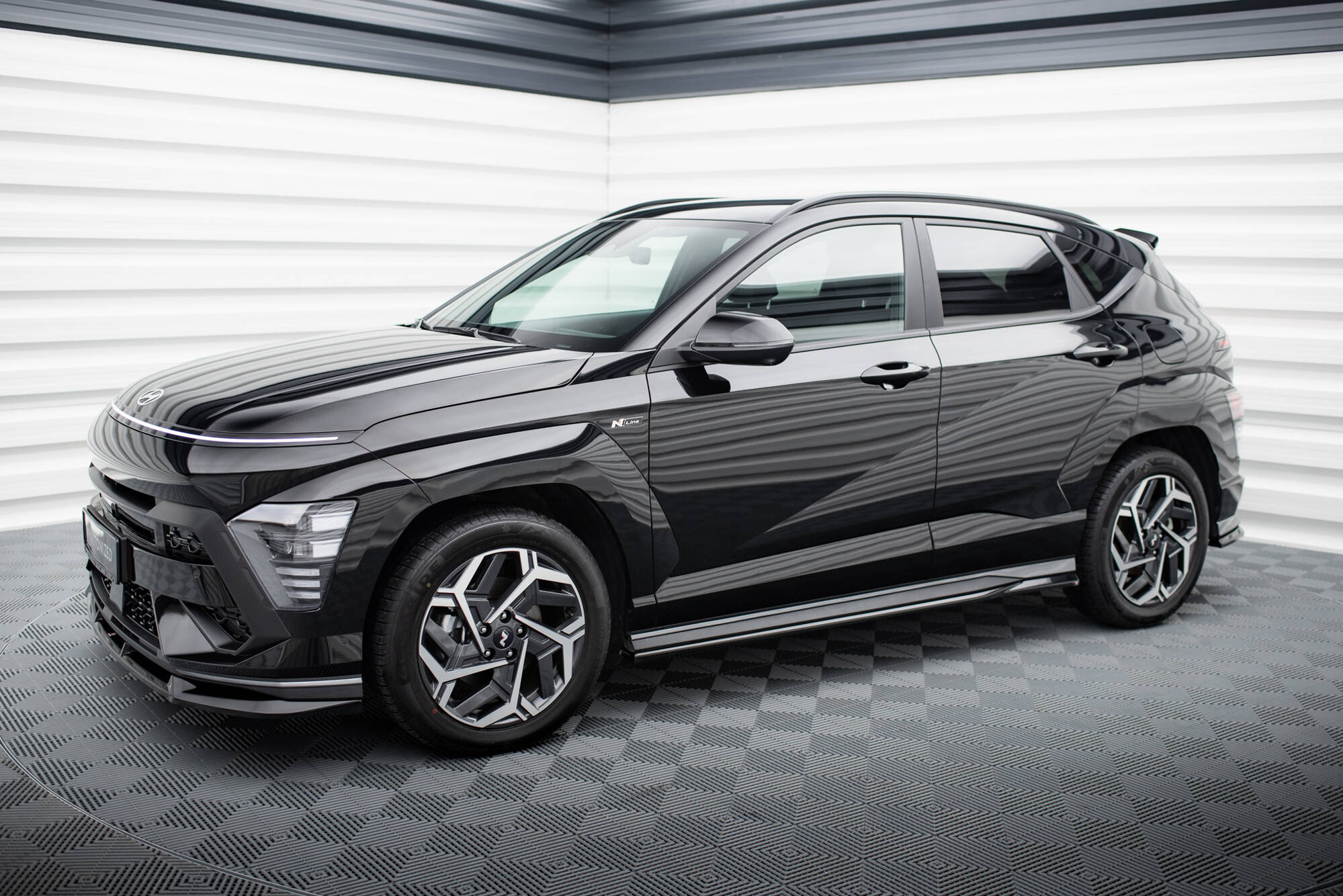 Bodykit Hyundai Kona N-Line MK2 Maxton Glanzend zwart