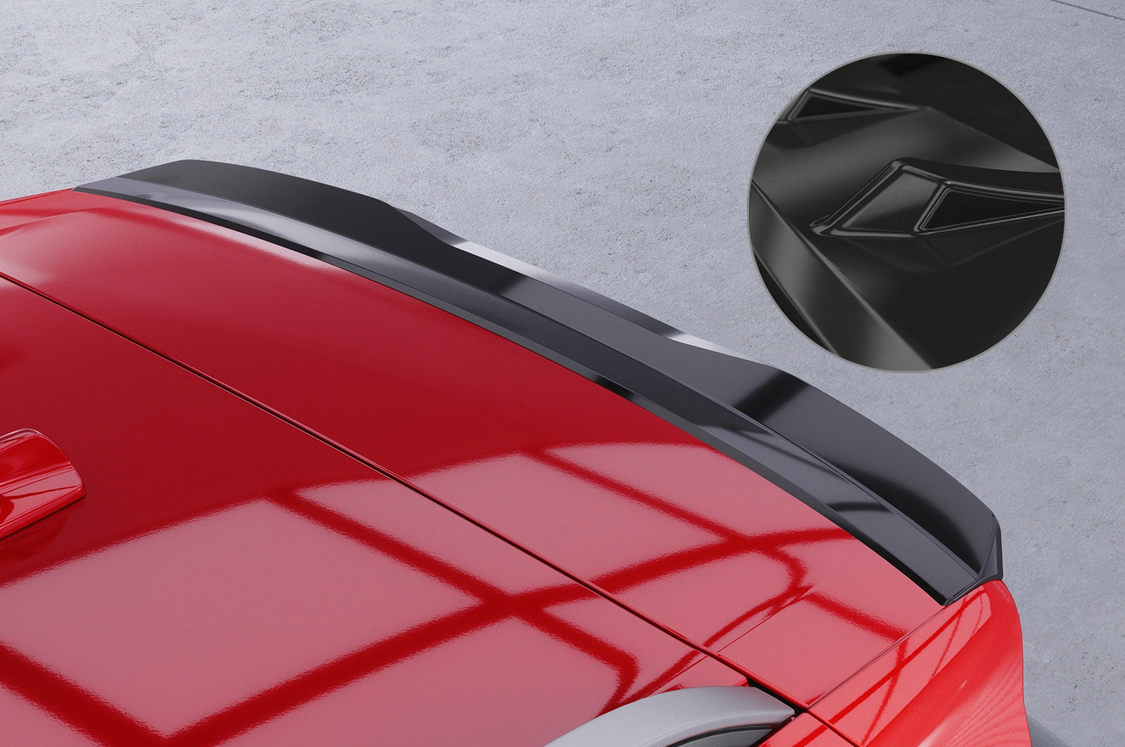 Achterspoiler Volvo XC90 (2e Gen) Glans Zwart (2015 - heden)