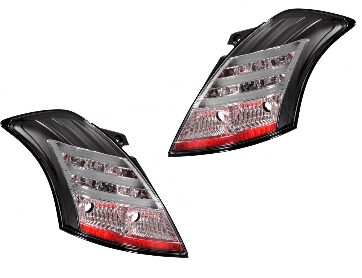 Taillights Suzuki Swift 2010- LED black