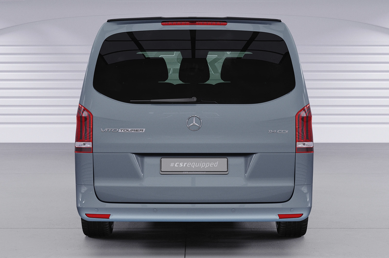 Achterspoiler Mercedes-Benz Vito 447 Tourer Glans Zwart – CSR Automotive