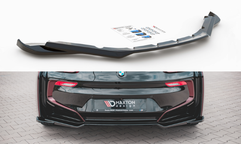 Achterspoiler BMW I8 Glanzend Zwart