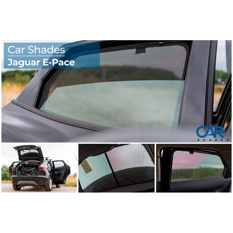 Set Car Shades  Jaguar E-Pace 2017- (6-delig)