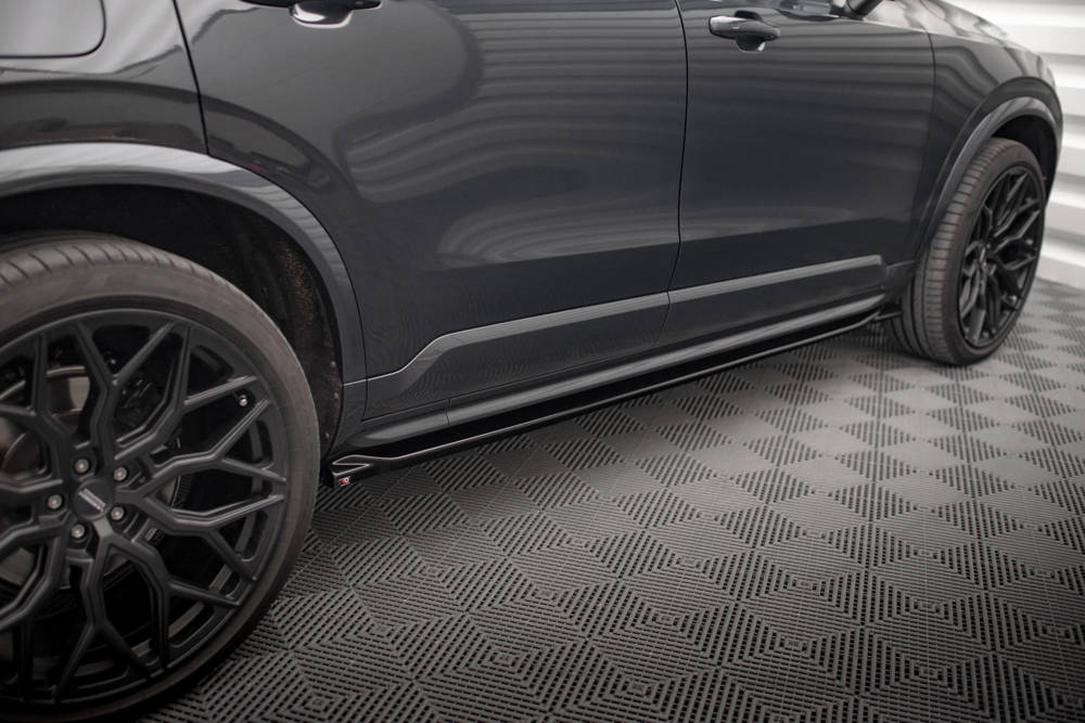 Zijskirts Volvo XC90 R-Design Facelift 2019- Maxton Glans Zwart