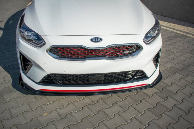 Voorspoiler Kia ProCeed GT Mk 3 V.2 Glanzend Zwart