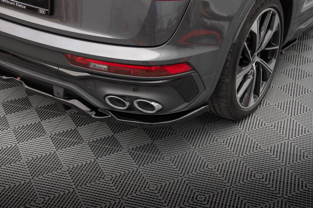 Diffuser Audi SQ5 Sportback Facelift 2020 - Maxton Glans Zwart