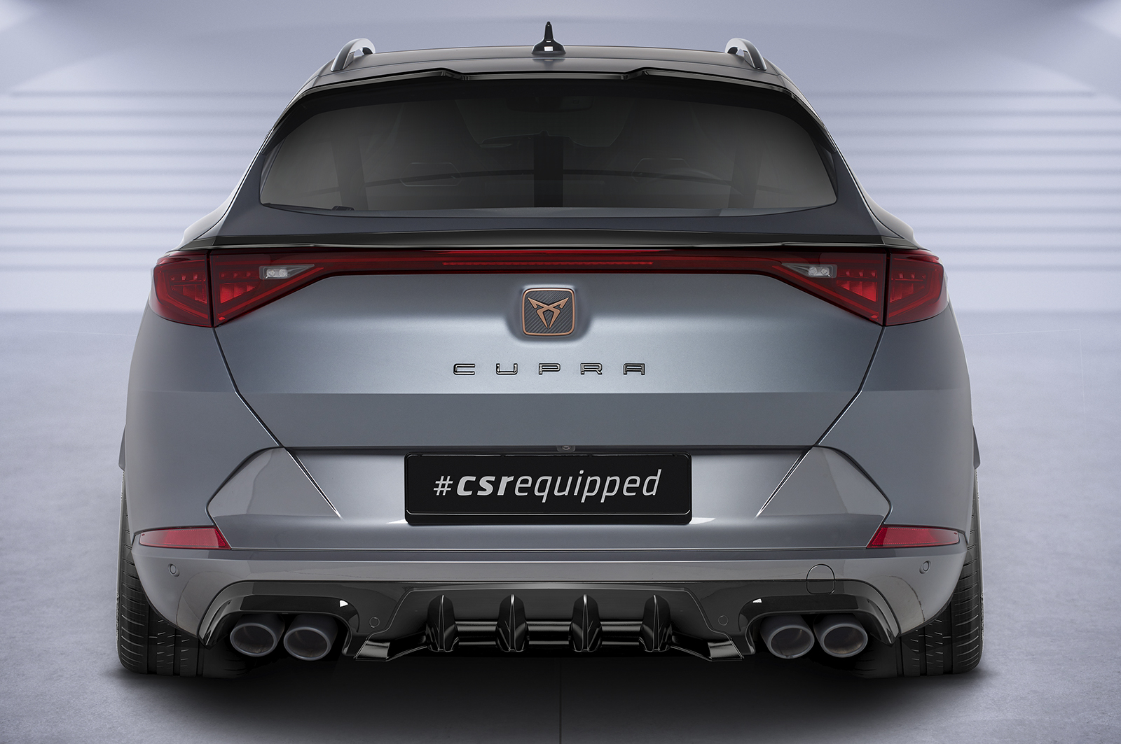Spoiler Cupra Formentor CSR glans Zwart