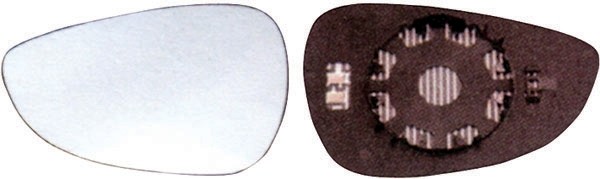 Spiegelglas rechts FiESTA, 08->> CONV.VERW CONVEX GLAS; VERWARMB