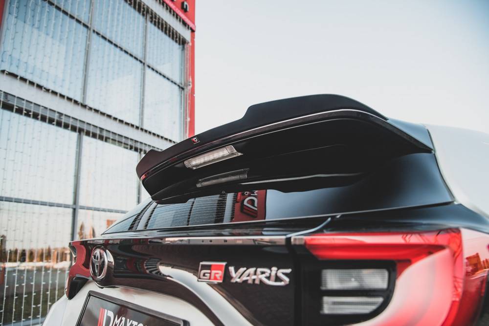 Spoiler Toyota GR Yaris MK4 Maxton Glans Zwart