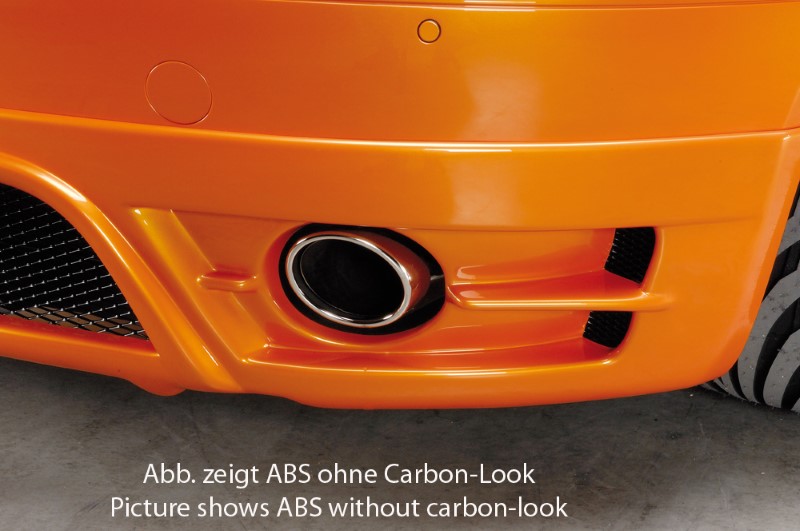 Achteraanzet Carbon-look Audi TT 09.06- Rieger