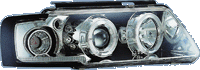 Faros VW Passat 3B 97-00 cromoe + Halo/Indicator