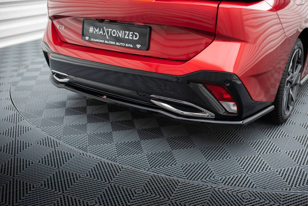 Diffuser Peugeot 308 Mk3 Maxton Glans Zwart