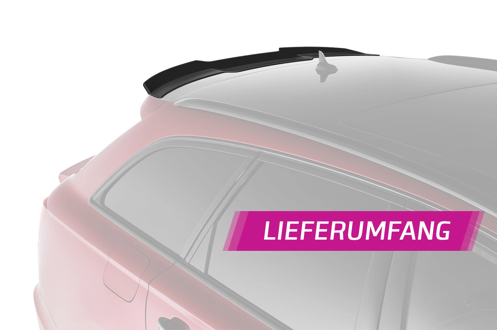 Achterspoiler Audi A6 C7 S-Line / S6 C7 Glans Zwart – CSR Automotive – 2011–05/2018