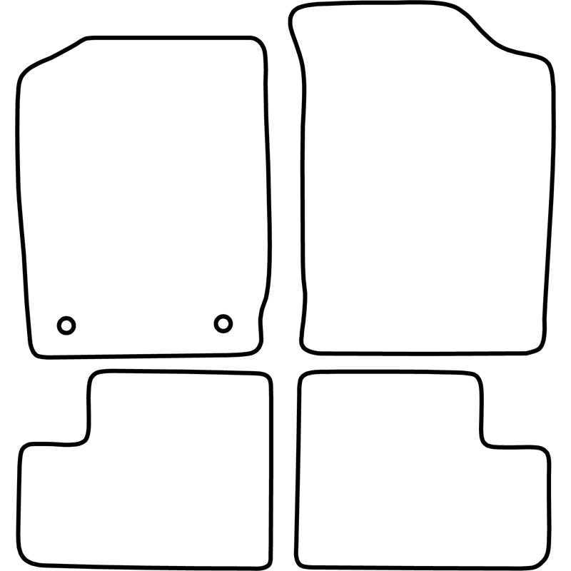 Automatten Daihatsu Cuore 99-