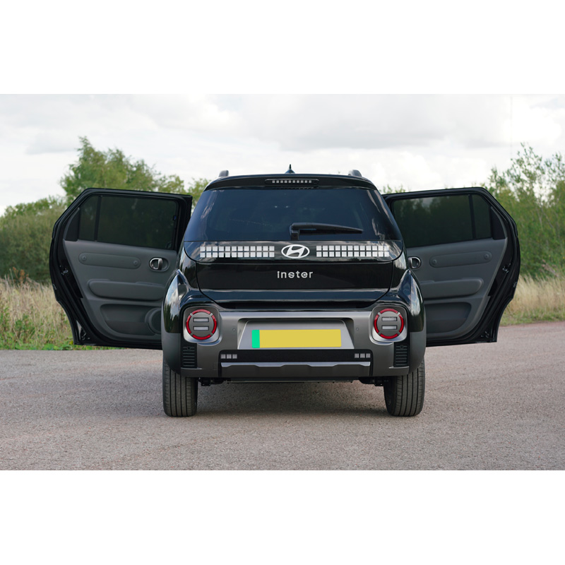 Set Car Shades (achterportieren)  Hyundai Inster (EV) 2024- (2-delig)