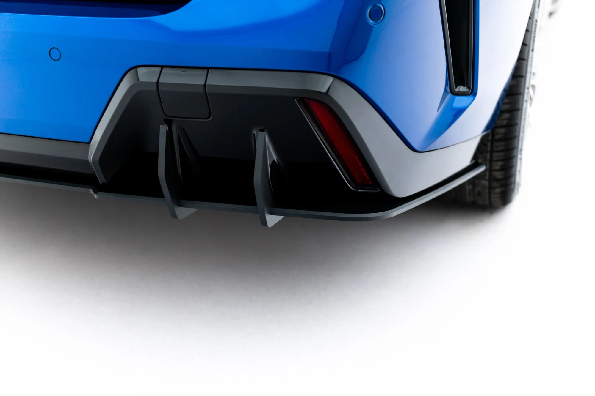 Achterdiffuser BMW 2 M-Pack Gran Coupé F74 Glanzend Zwart
