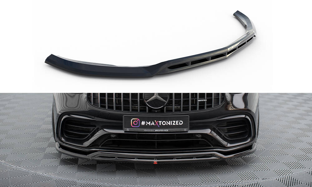 Voorspoiler Mercedes AMG GLC 63 Maxton Glans Zwart