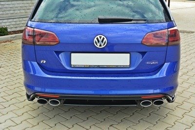 Diffuser VW Golf 7 R Estate Glans Zwart