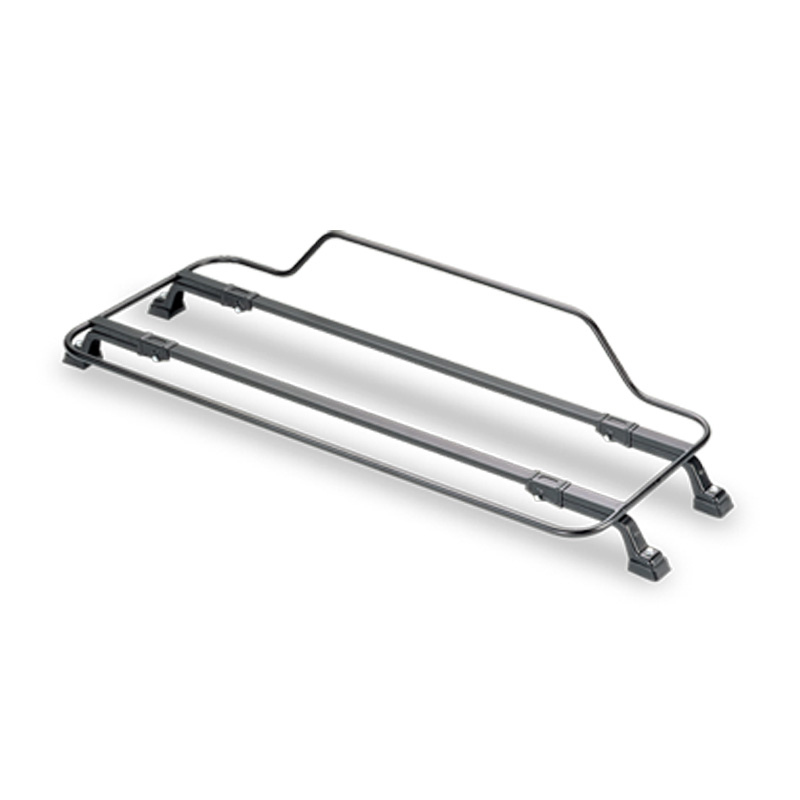 Cabrio bagagerek model Spring 108x42mm zwart gepoedercoat