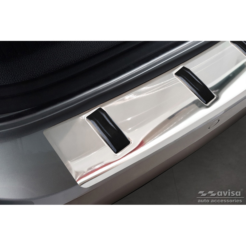 RVS Achterbumperprotector  Volkswagen Golf VII Variant Facelift 2017-2019 (incl. R-Line & Alltrack) 'STRONG EDITION'