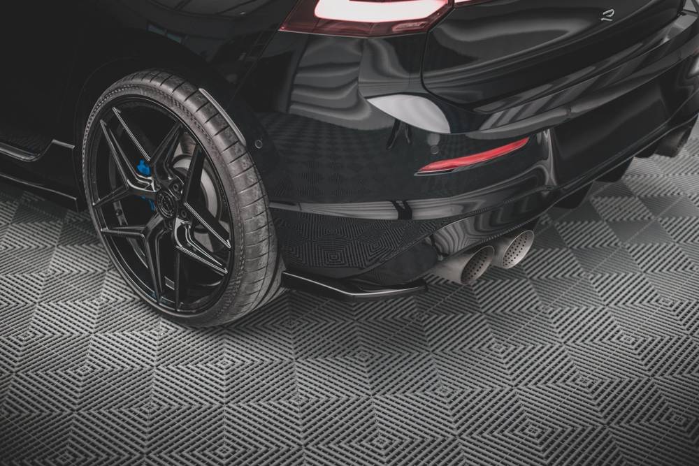 Zijdiffuser V.2 Volkswagen Golf 8 R Maxton Glans Zwart