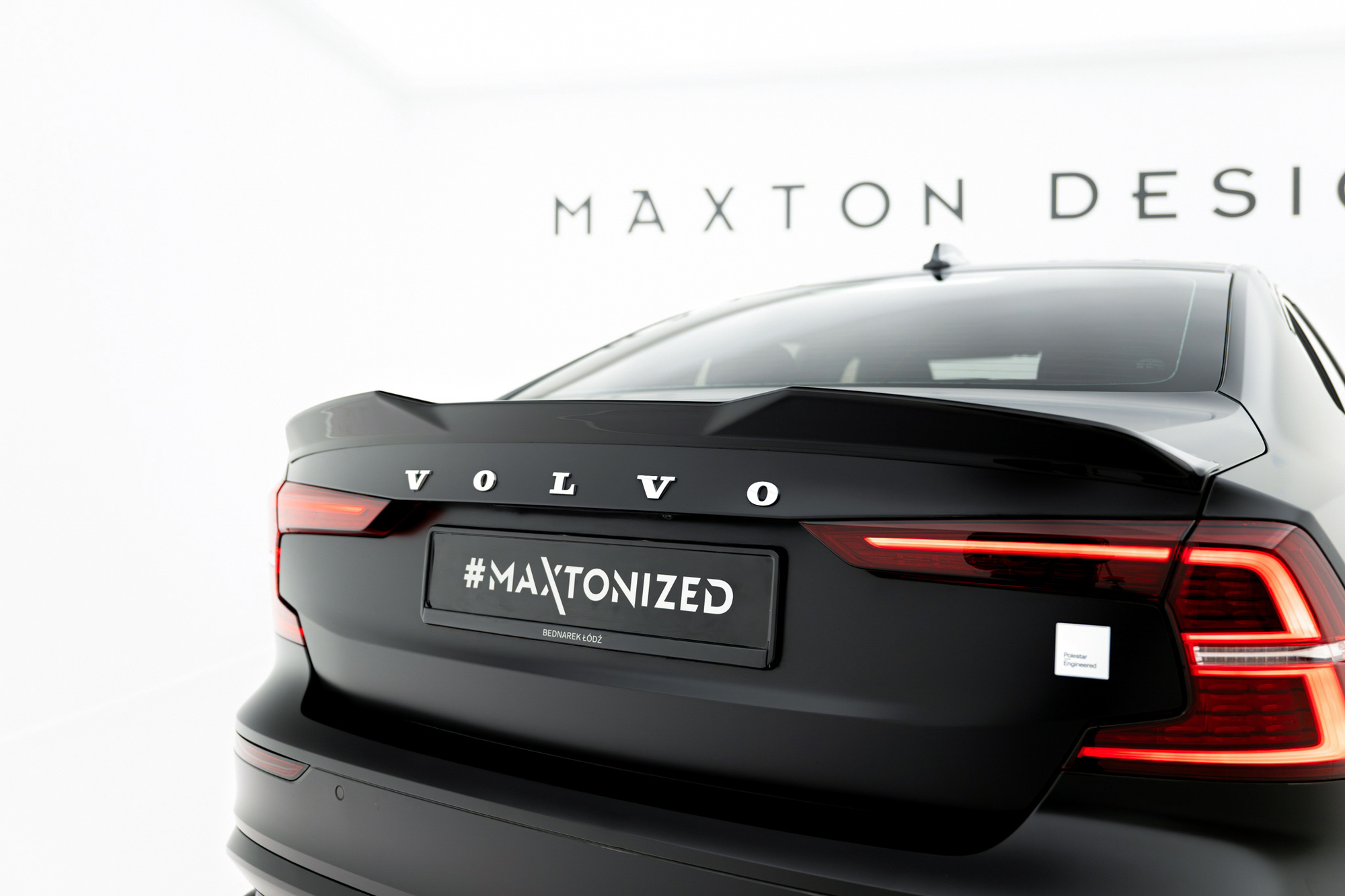 Spoiler Cap 3D Volvo S60 R-Design MK3 Maxton