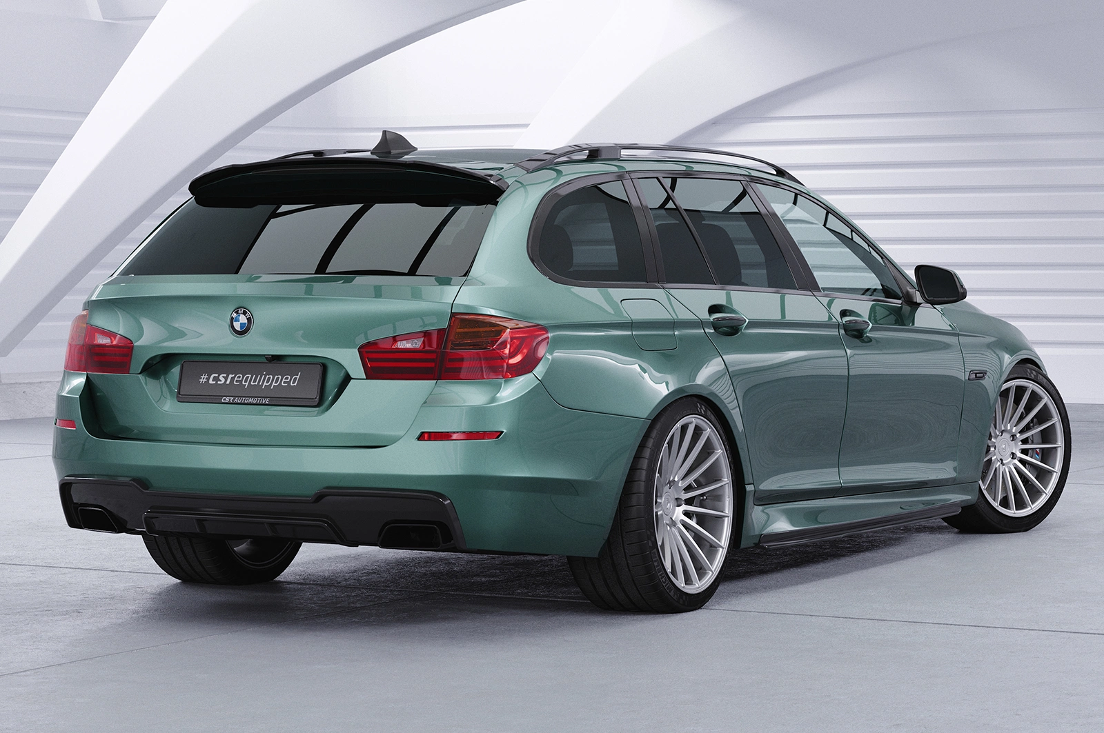 Achterspoiler BMW 5er F11 (01/2010–01/2017) Glans Zwart – CSR Automotive