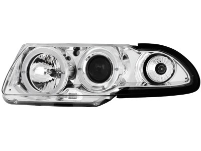 Faros Opel Astra F Angel Eyes 91-94 cromo