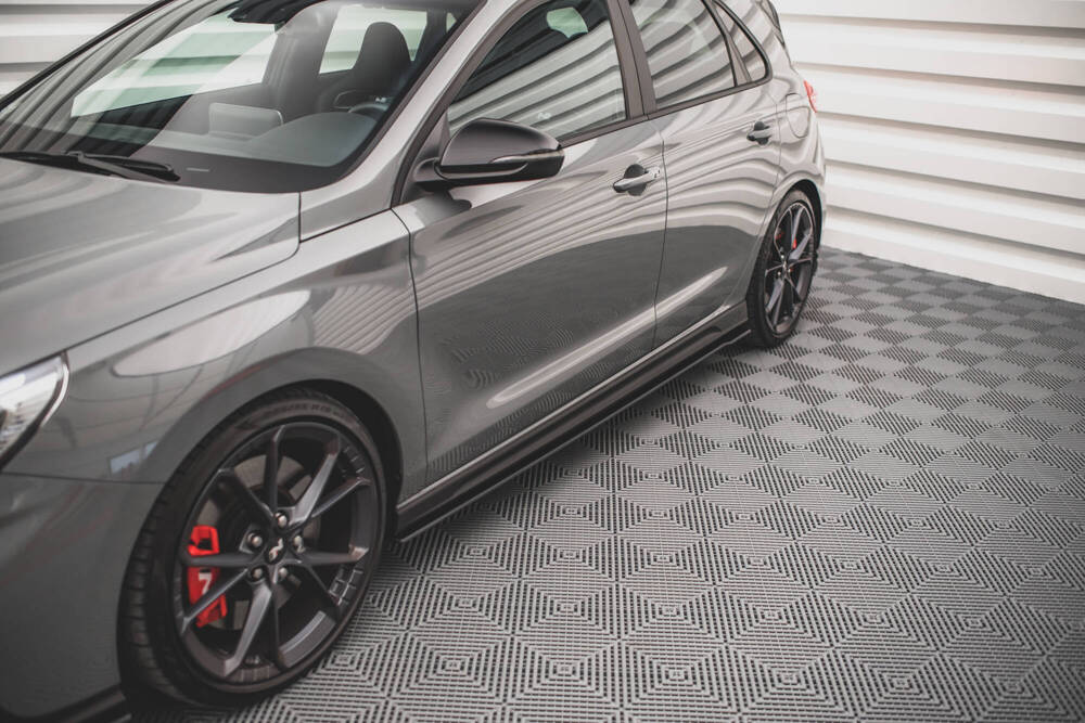 Zijskirts V.2 Hyundai I30 N Hatchback / Fastback  Maxton Street Pro