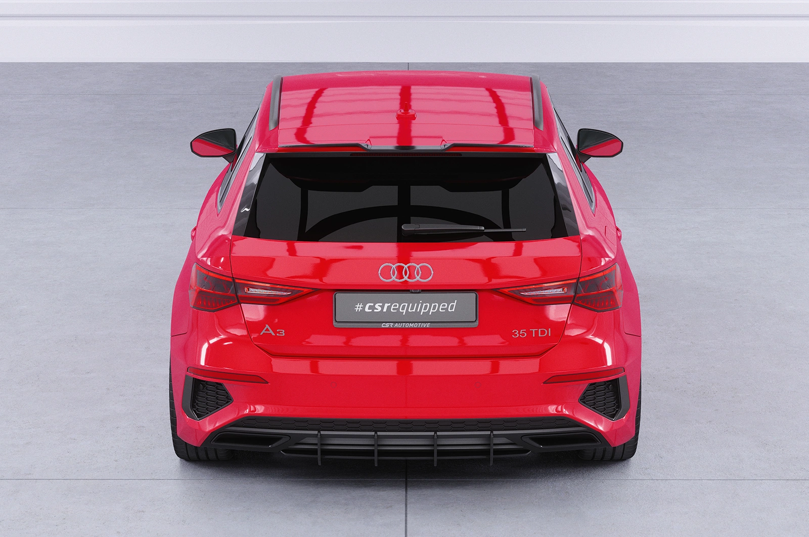 Achterspoiler Audi A3 Sportback S-Line/S3 (8Y) Glans Zwart 2020 – CSR Automotive