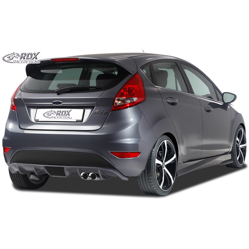 Achterskirt 'Diffusor'  Ford Fiesta VII 2008-2012 & 2012- (PUR)
