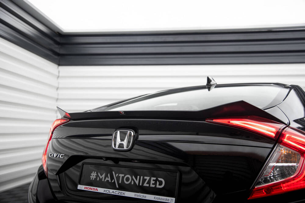 Spoiler Honda Civic Maxton Glans Zwart