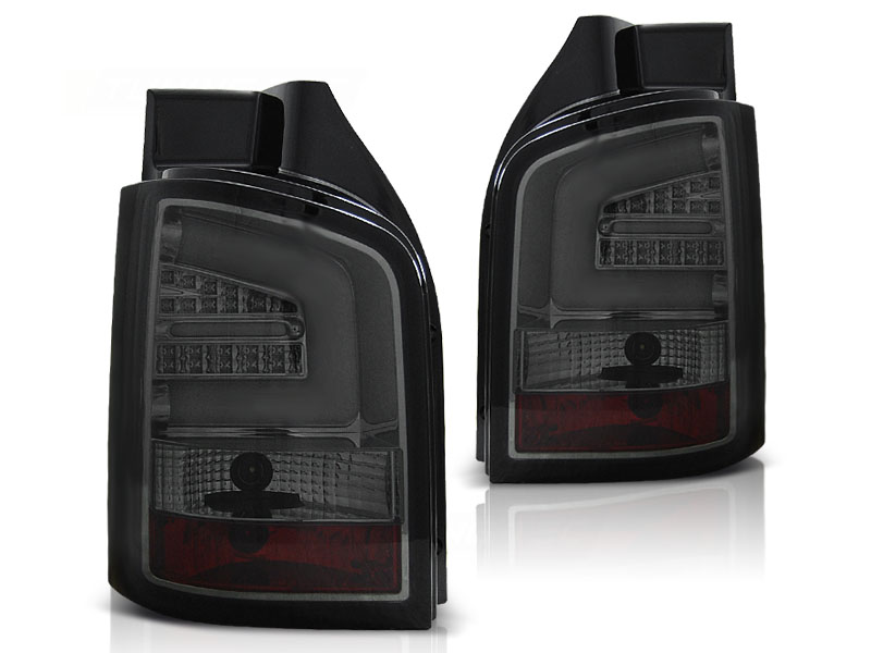 Taillights VW Bus T5 with Lightbar and LED clear/smoke