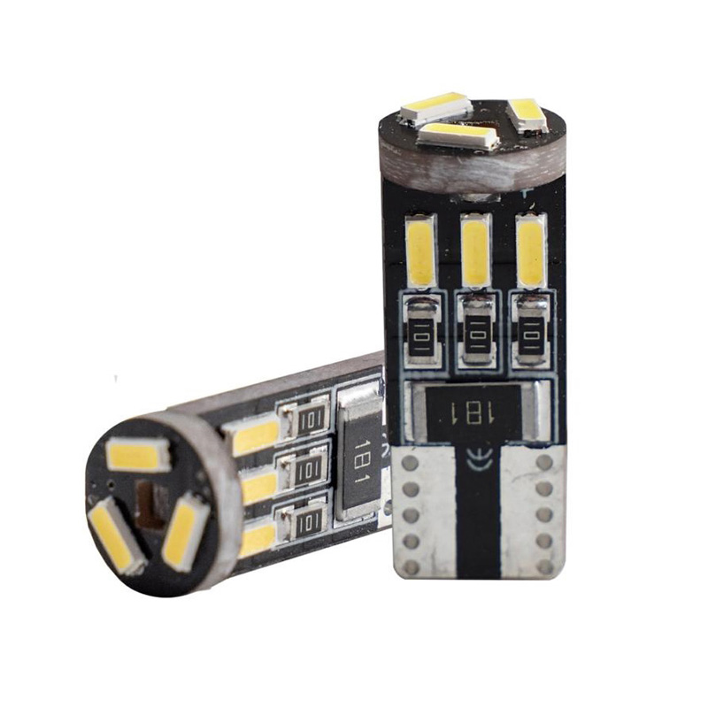 Simoni Racing T10 8-LED 3W Canbus Lampen - Ultrawhite - Set à 2 stuks